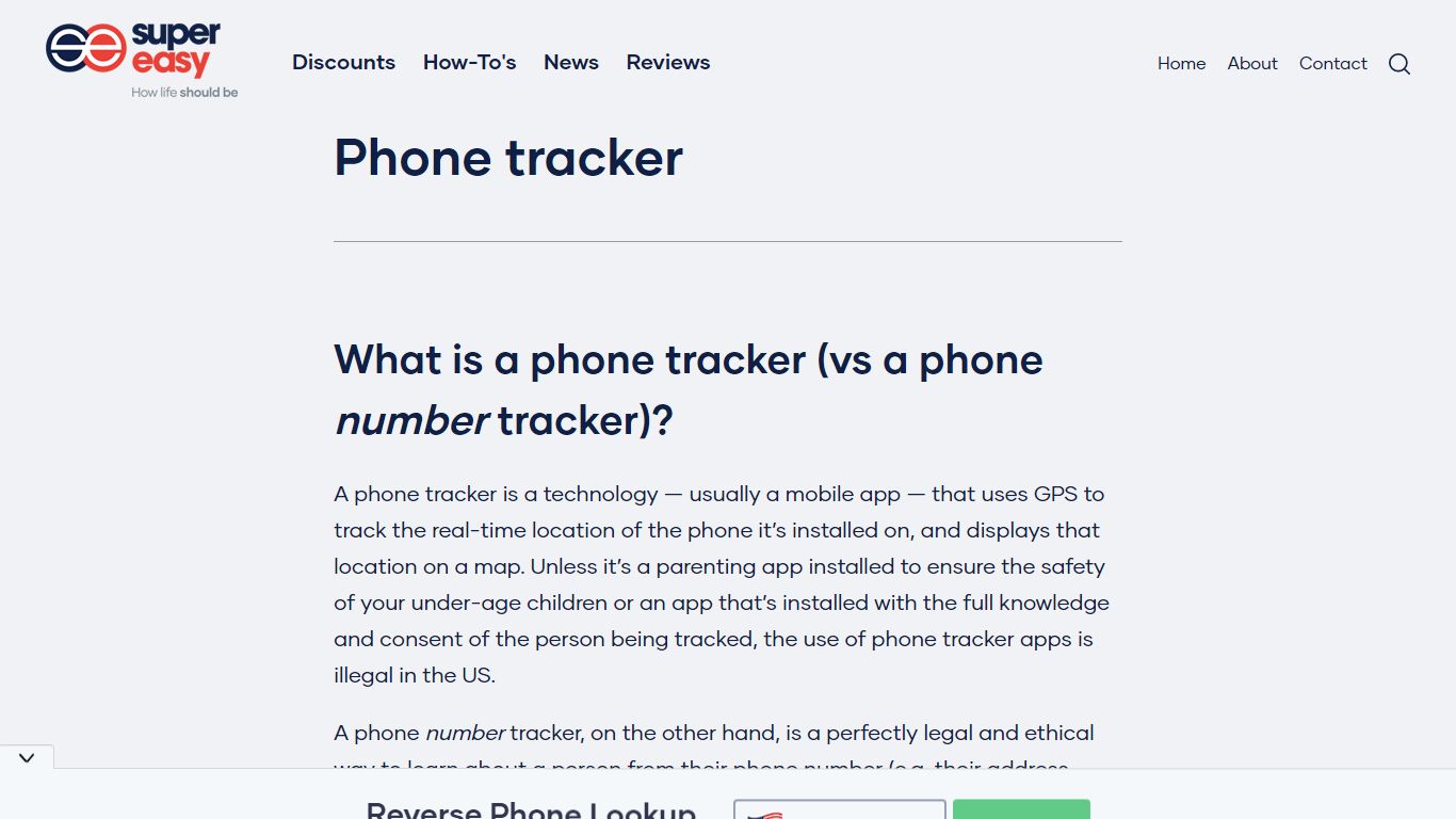 Phone tracker - Super Easy